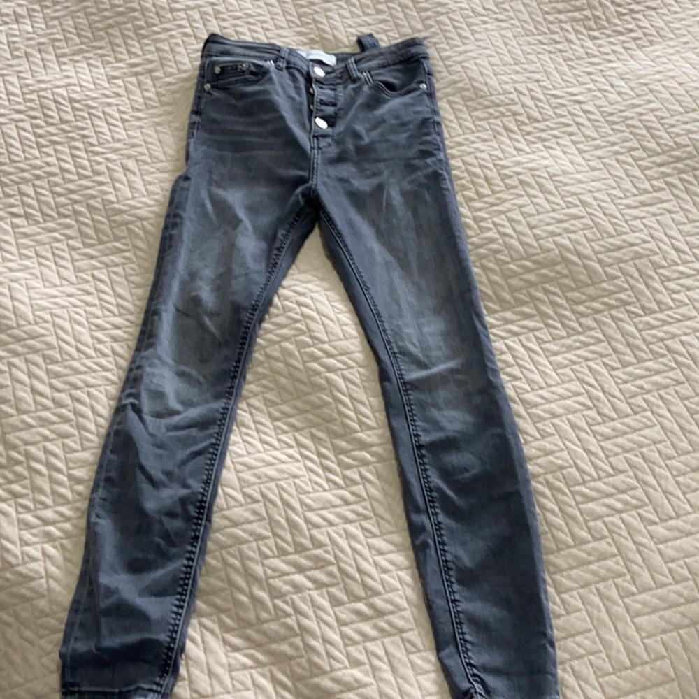 Zara black jeans size 4